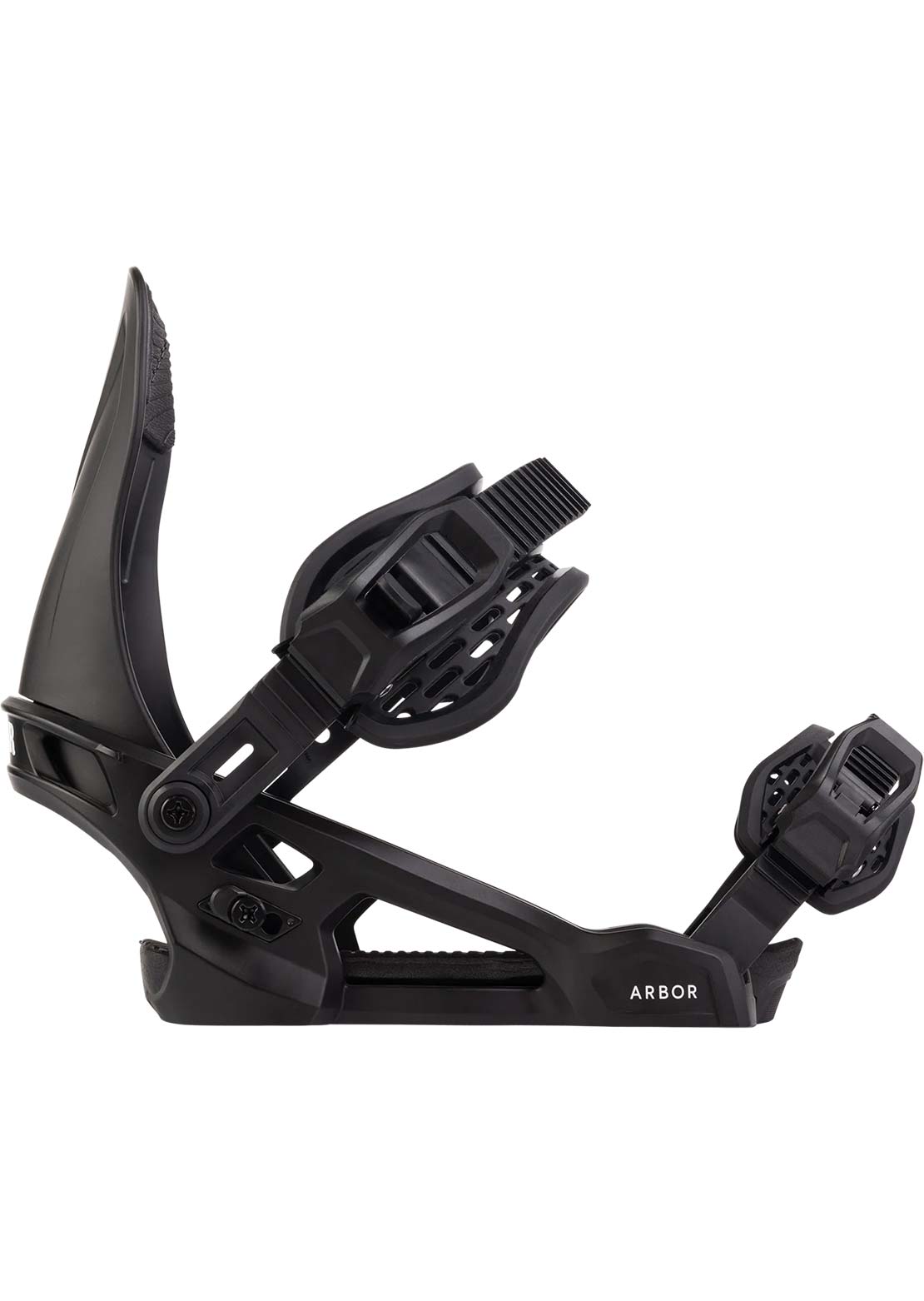 Arbor Junior Sapling Snowboard Bindings Black White