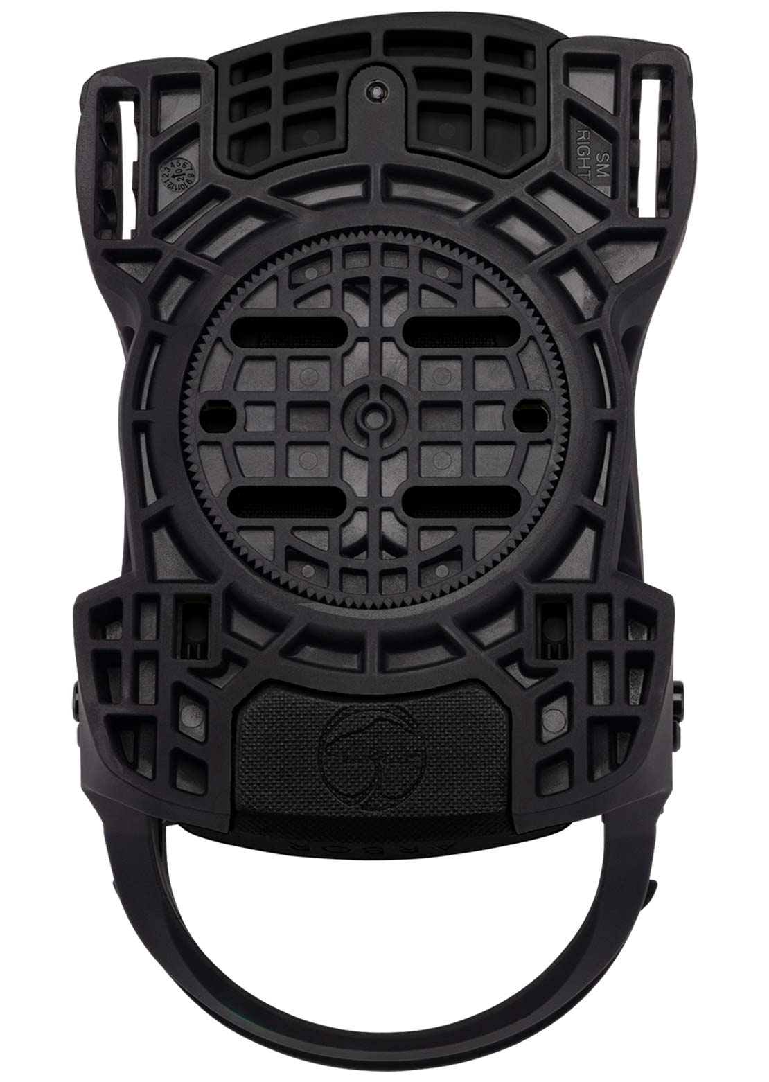 Arbor Junior Sapling Snowboard Bindings Black/Slime