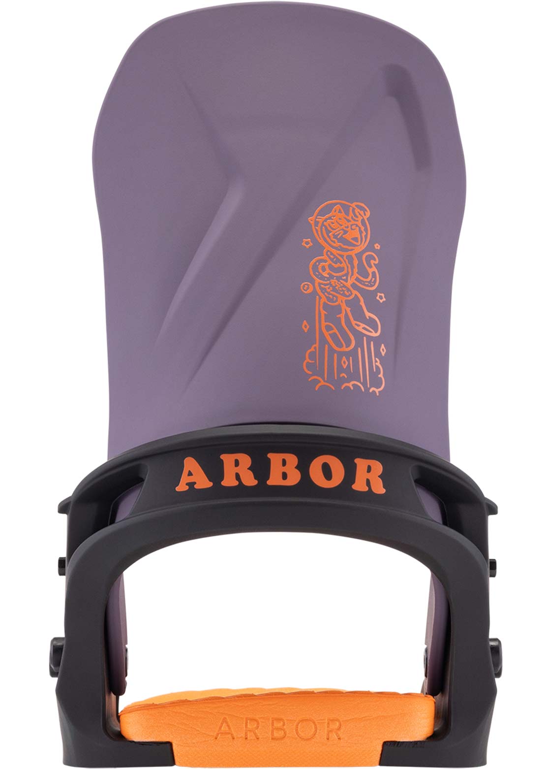 Arbor Junior Sapling Snowboard Bindings Black/Violet