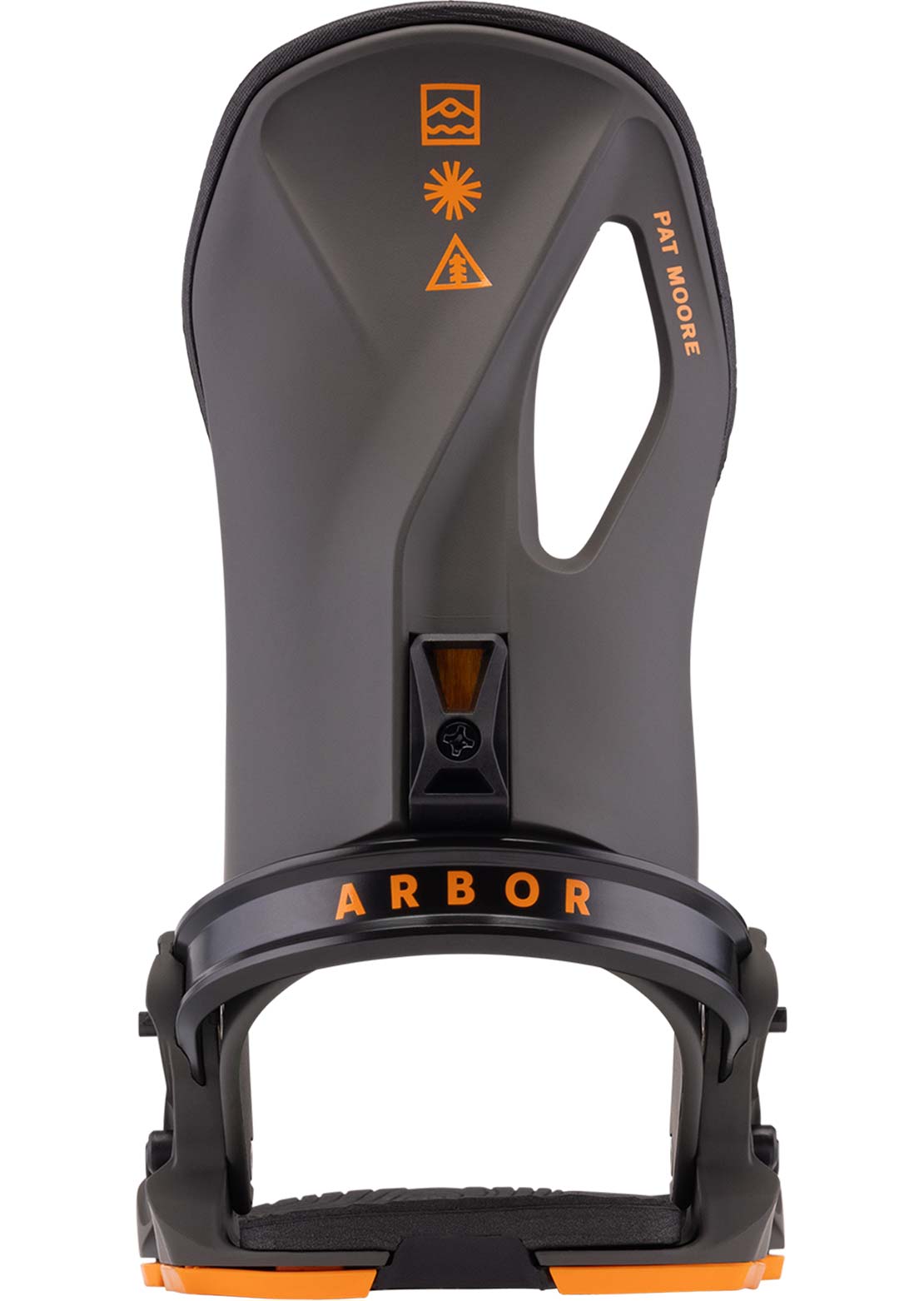 Arbor Men's Cypress Snowboard Bindings Moore/Charcoal
