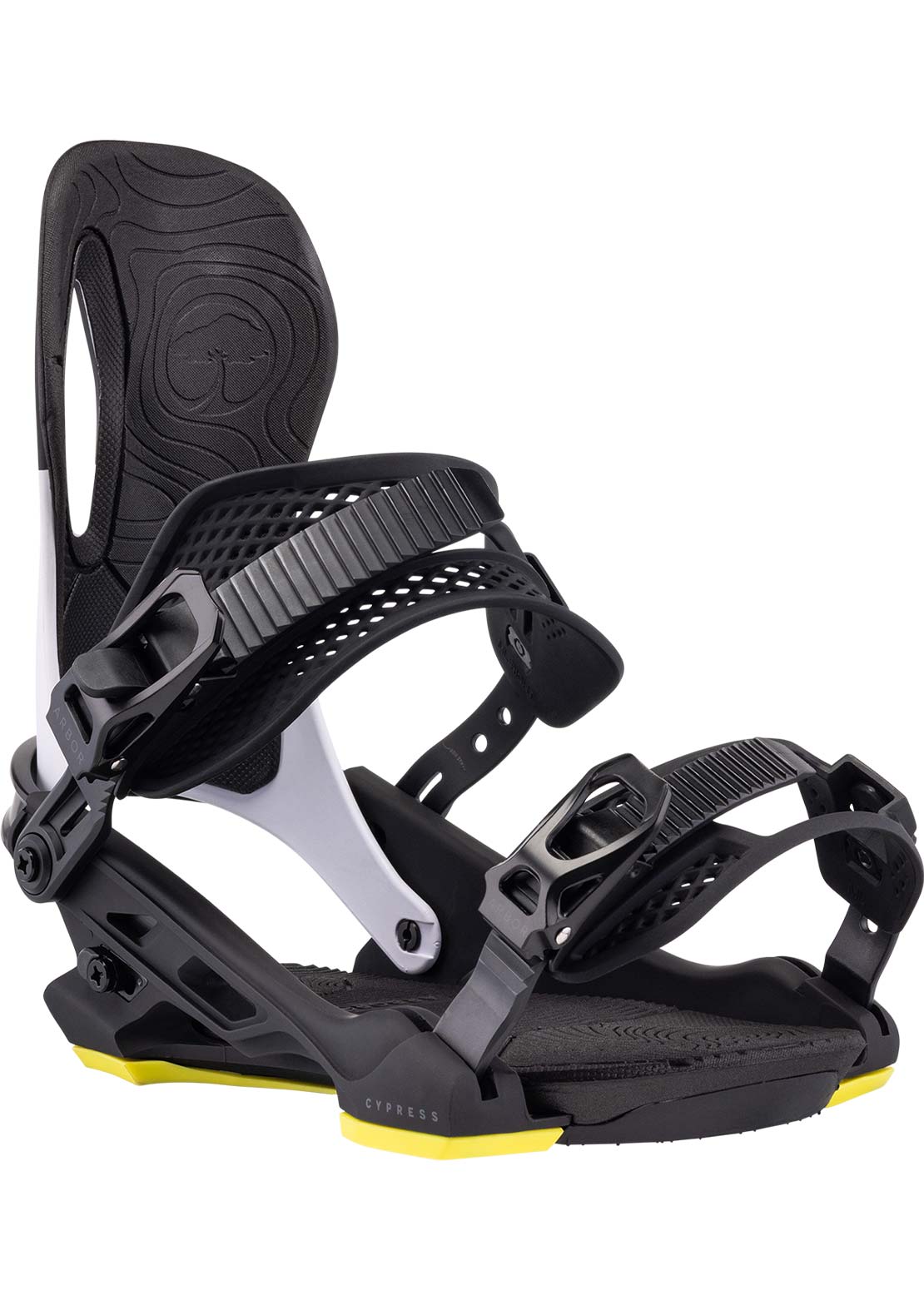 Arbor Men's Cypress Snowboard Bindings Black/White
