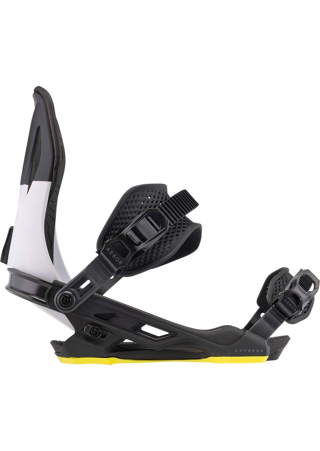 Arbor Men's Cypress Snowboard Bindings Black/White