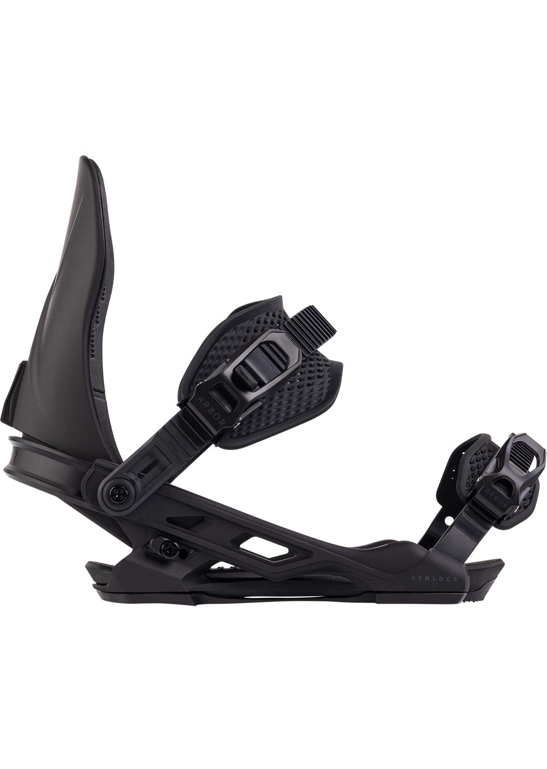 Arbor Men's Hemlock Snowboard Bindings Black/Black
