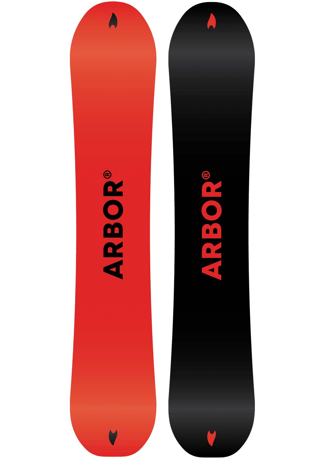 Arbor Men's Red Gerard Pro Snowboard