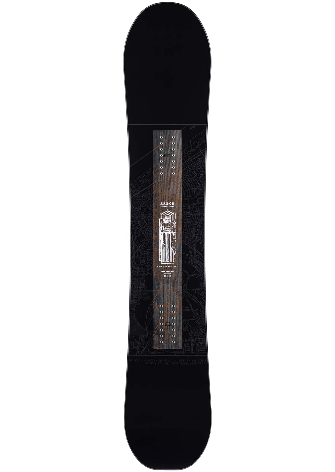 Arbor Men's Red Gerard Pro Snowboard