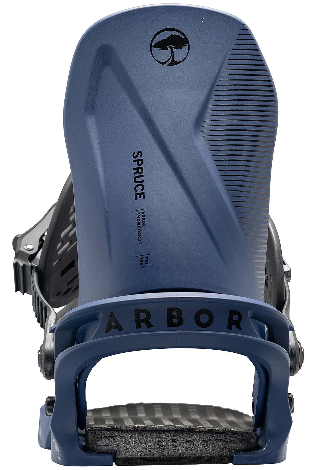 Arbor Men&#39;s Spruce Snowboard Bindings Midnight Blue