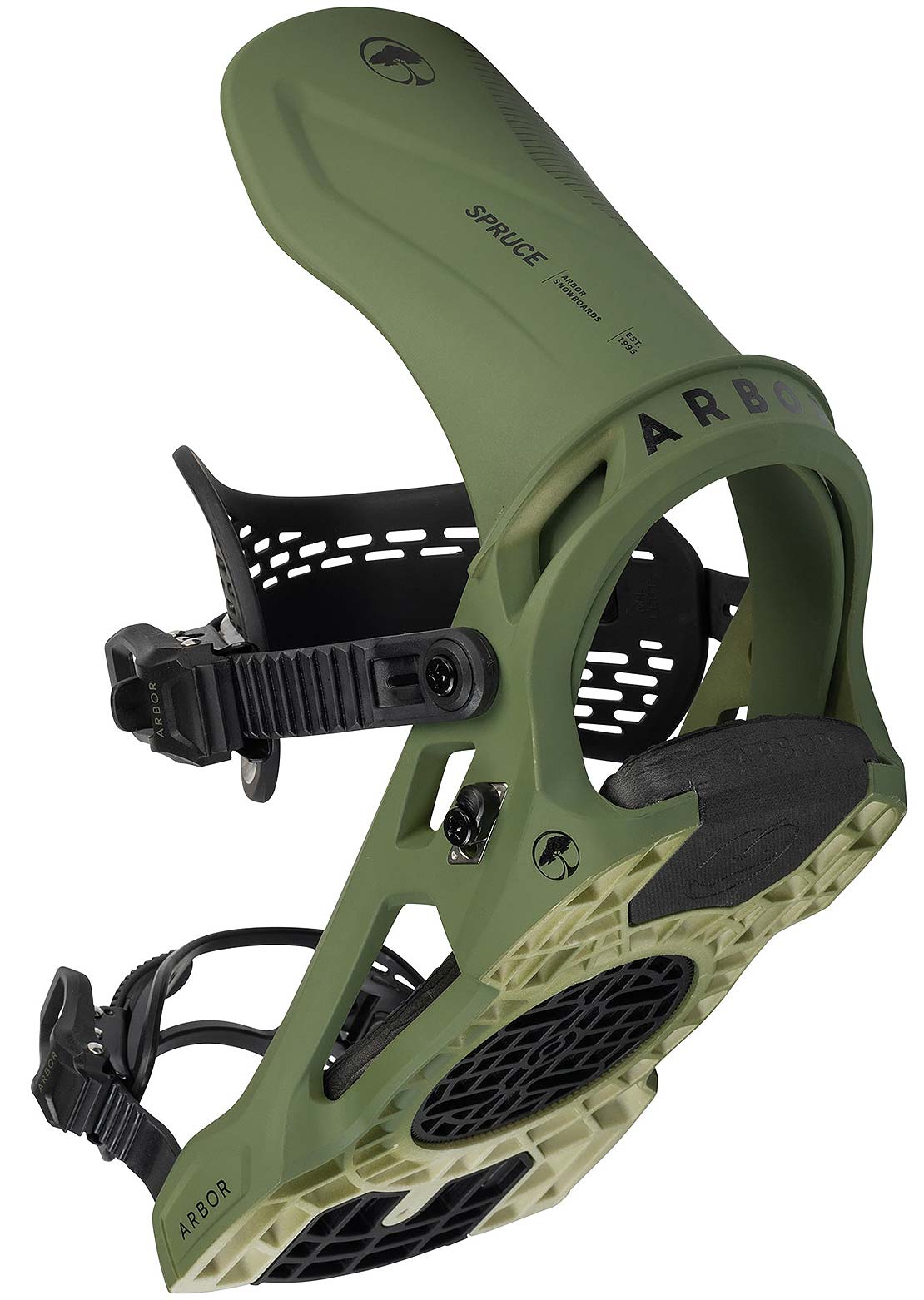 Arbor Men&#39;s Spruce Snowboard Bindings Surplus
