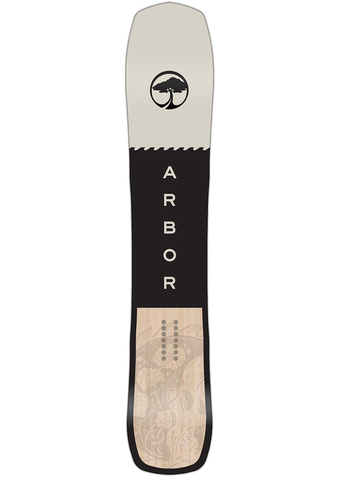 Arbor Unisex Crosscut Camber Snowboard