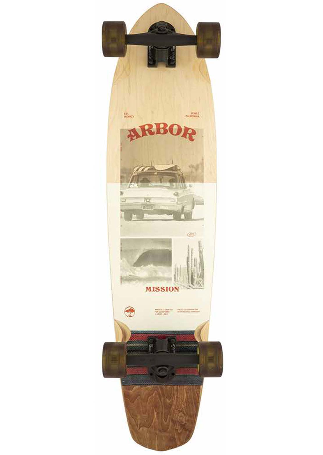Arbor Unisex Photo Mission Longboard