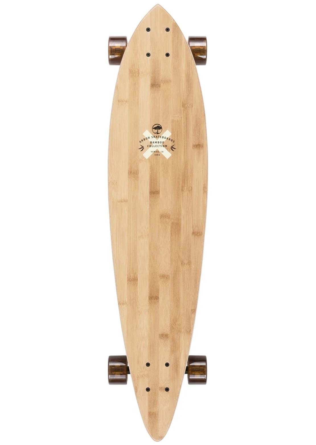 Arbor Unisex Pintail Bamboo Fish Complete Skateboard