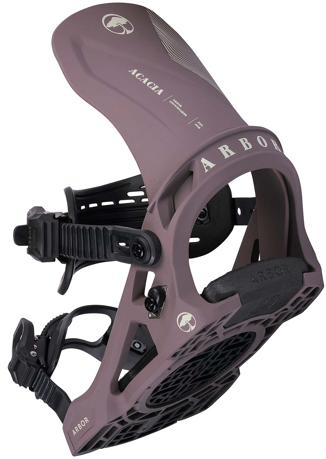 Arbor Women&#39;s Acacia Snowboard Binding Lavender