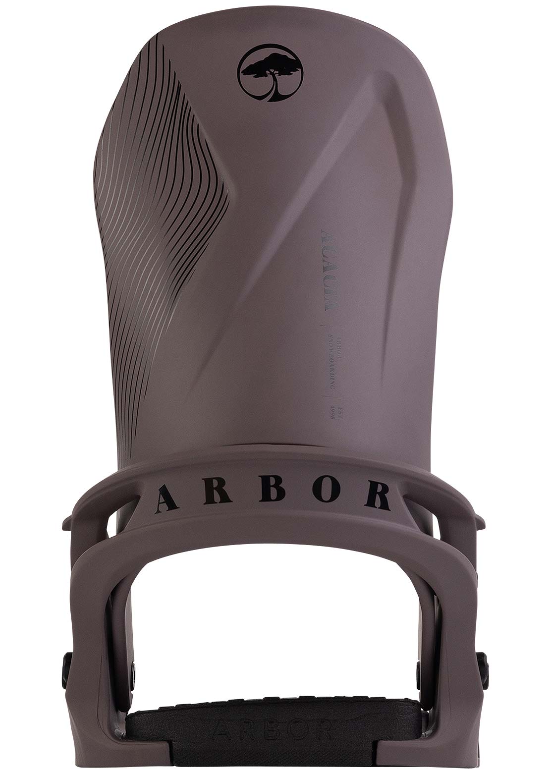 Arbor Women's Acacia Snowboard Bindings Lavender/Black