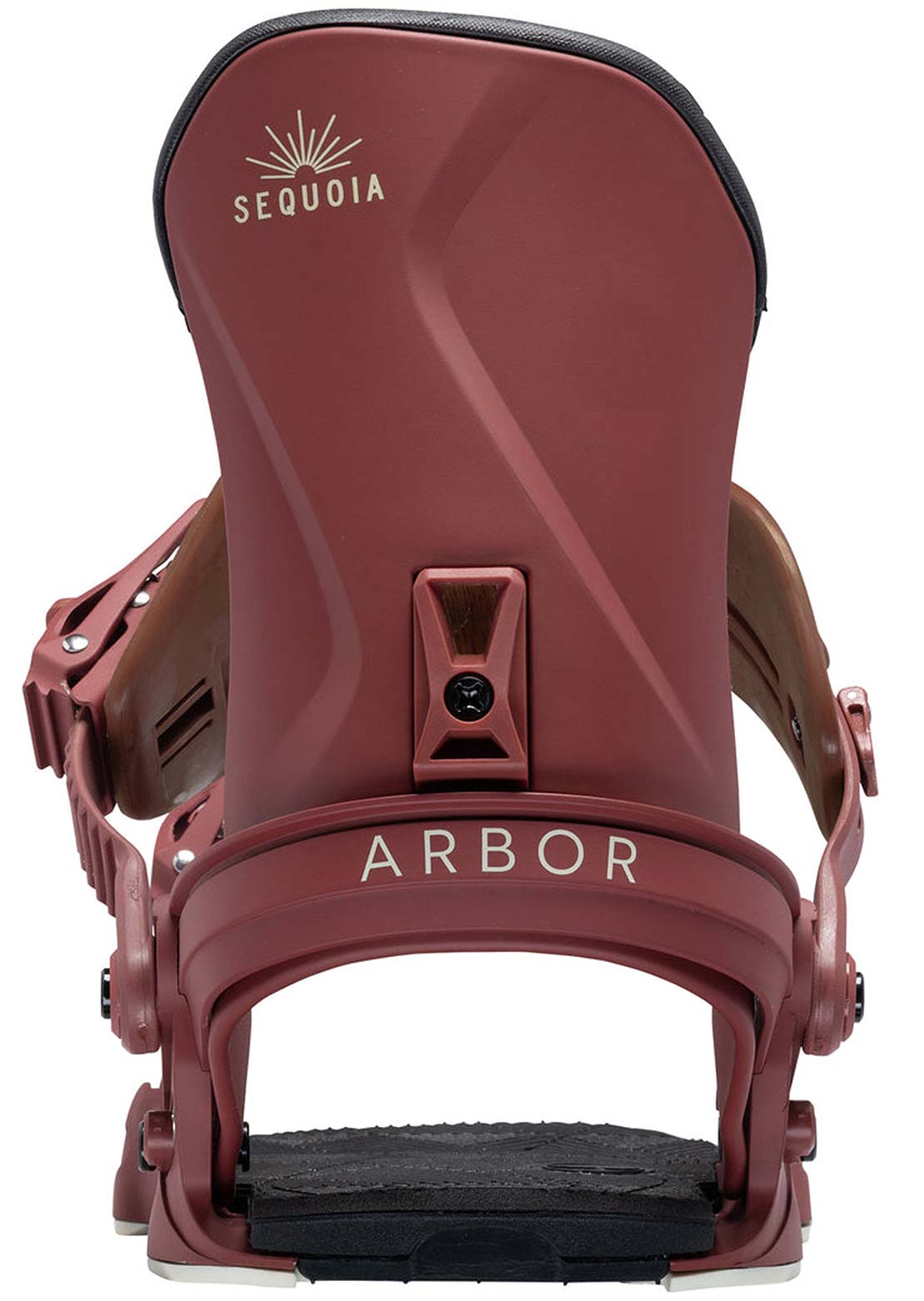 Arbor Women&#39;s Sequoia Snowboard Binding Maroon