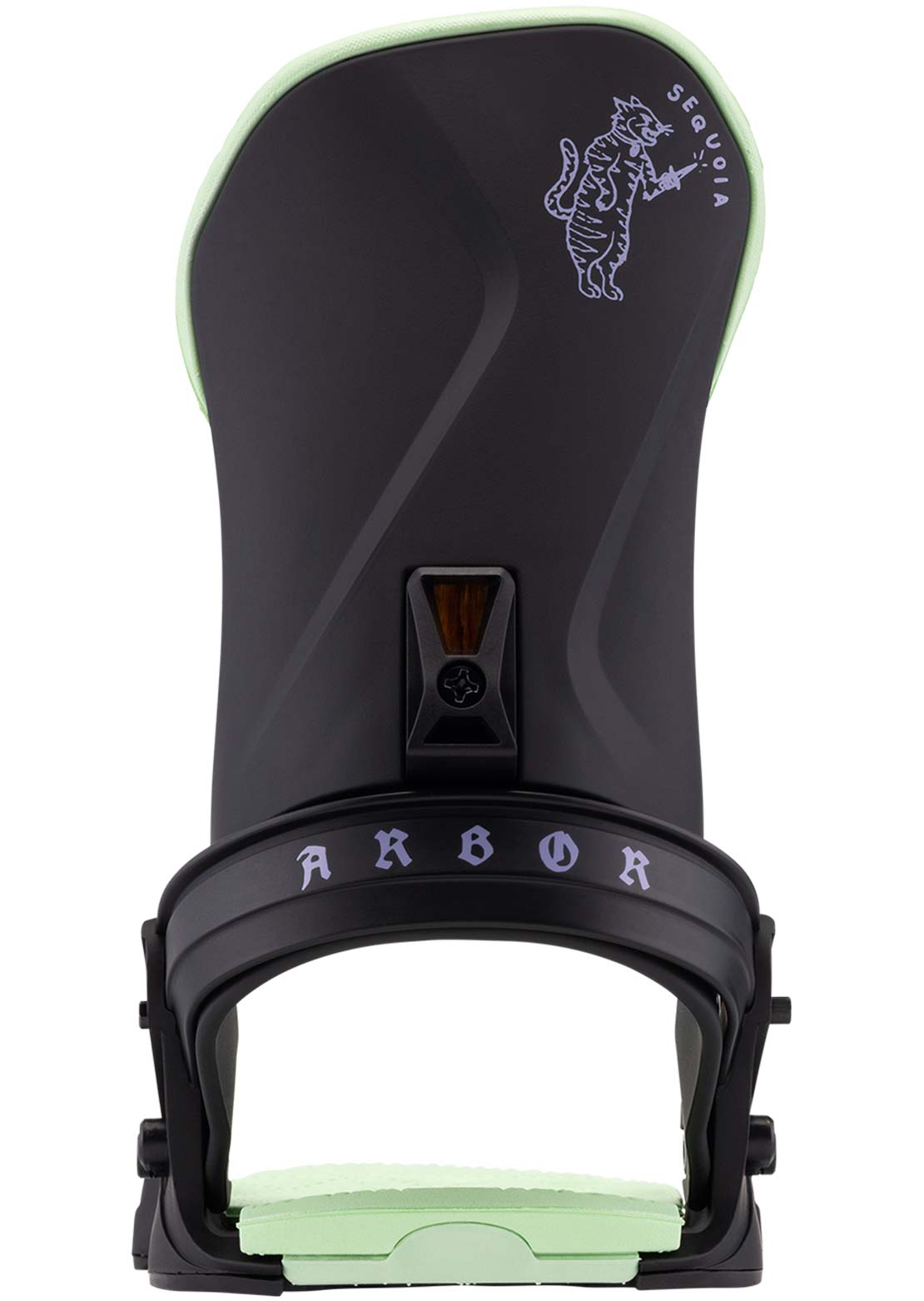 Arbor Women's Sequoia Snowboard Bindings Black/Mint