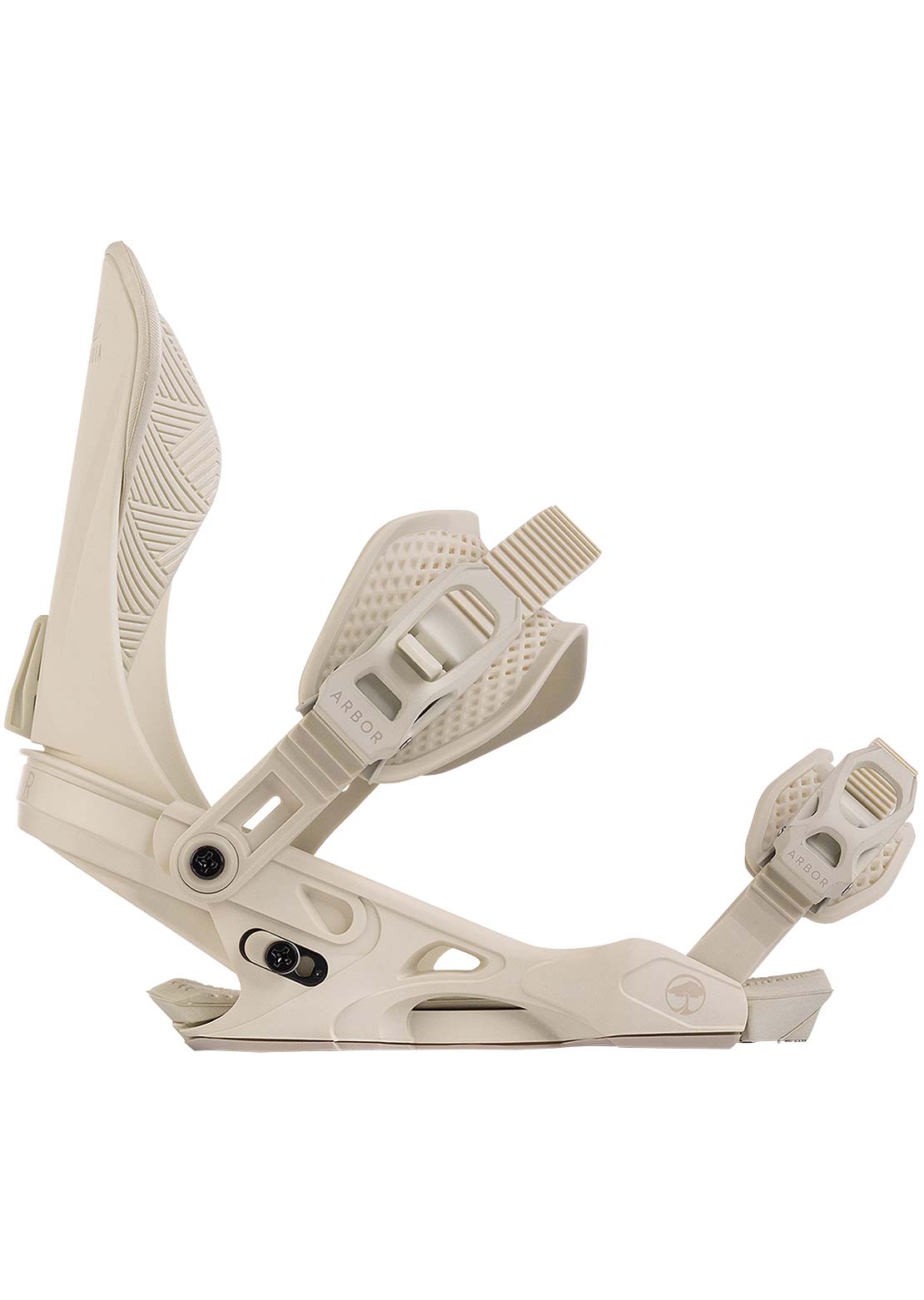 Arbor Women's Sequoia Snowboard Bindings Marshmellow/Tan