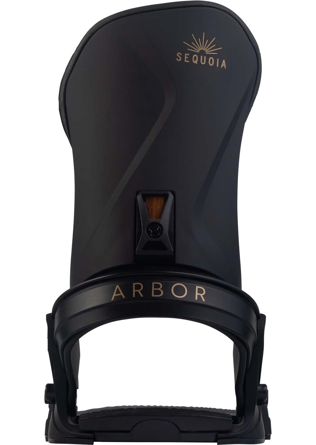 Arbor Women's Sequoia Snowboard Bindings Black Gold