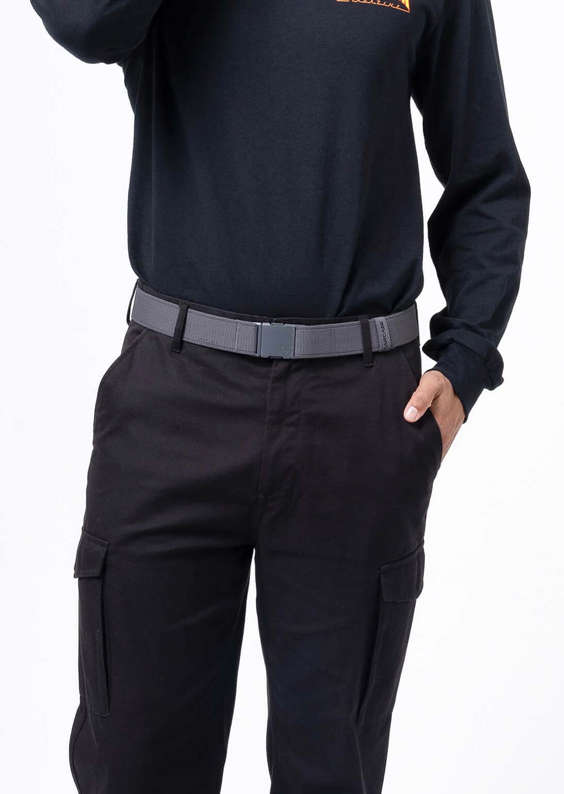Arcade Atlas Belt Charcoal