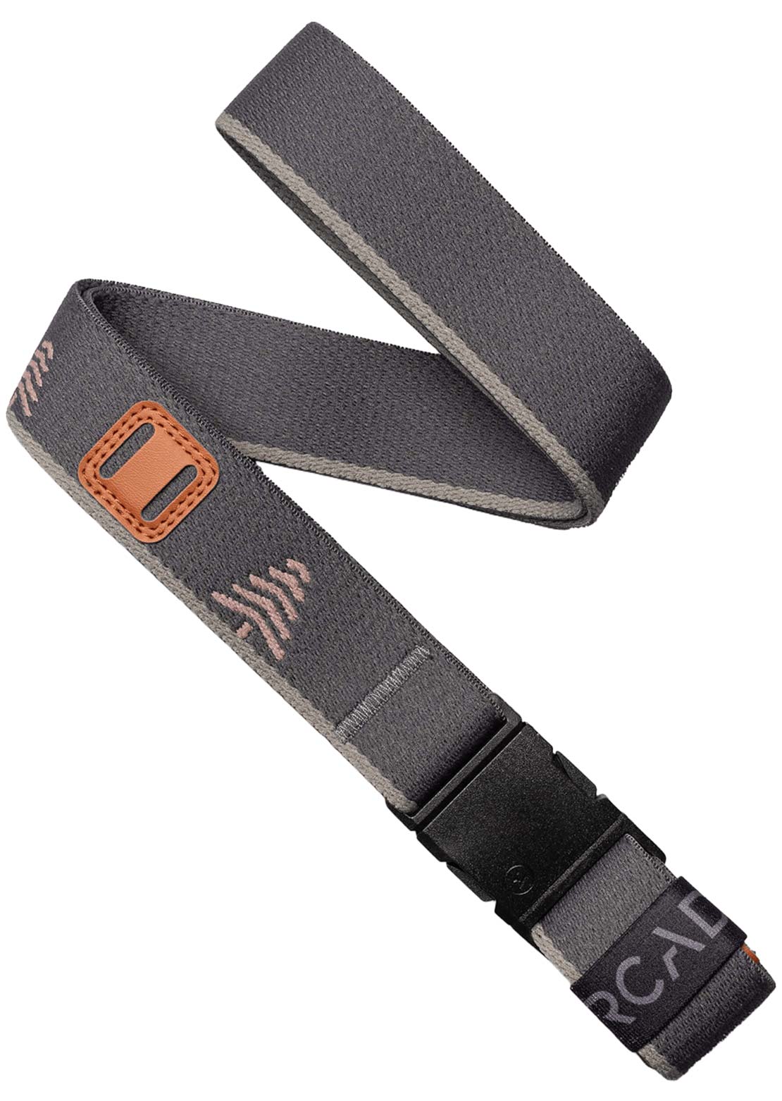 Arcade Blackwood Slim Belt Charcoal/Blush