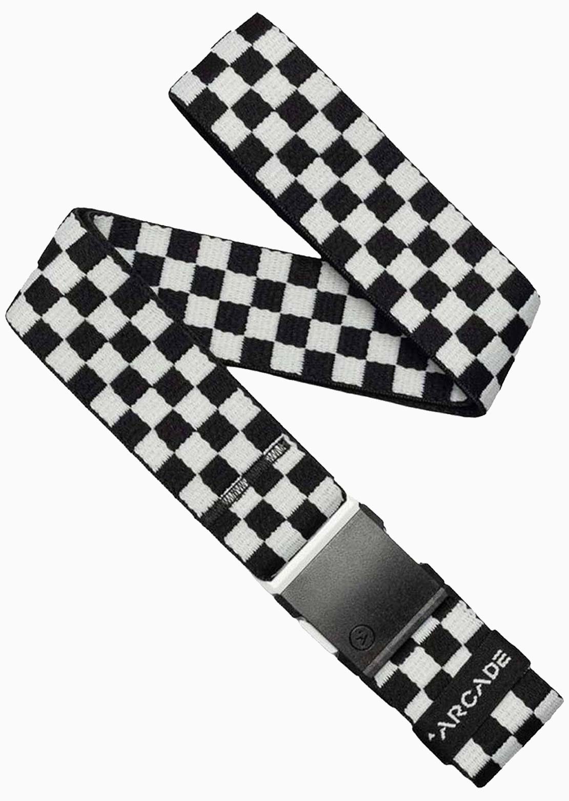 Arcade Unisex Check Belt Black Glacial