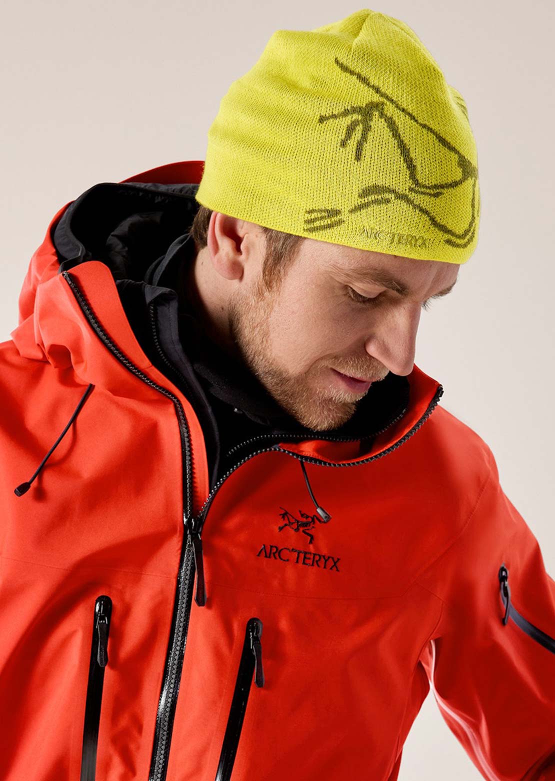 Arc'teryx Bird Head Toque Beanie Euphoria/Olive Moss