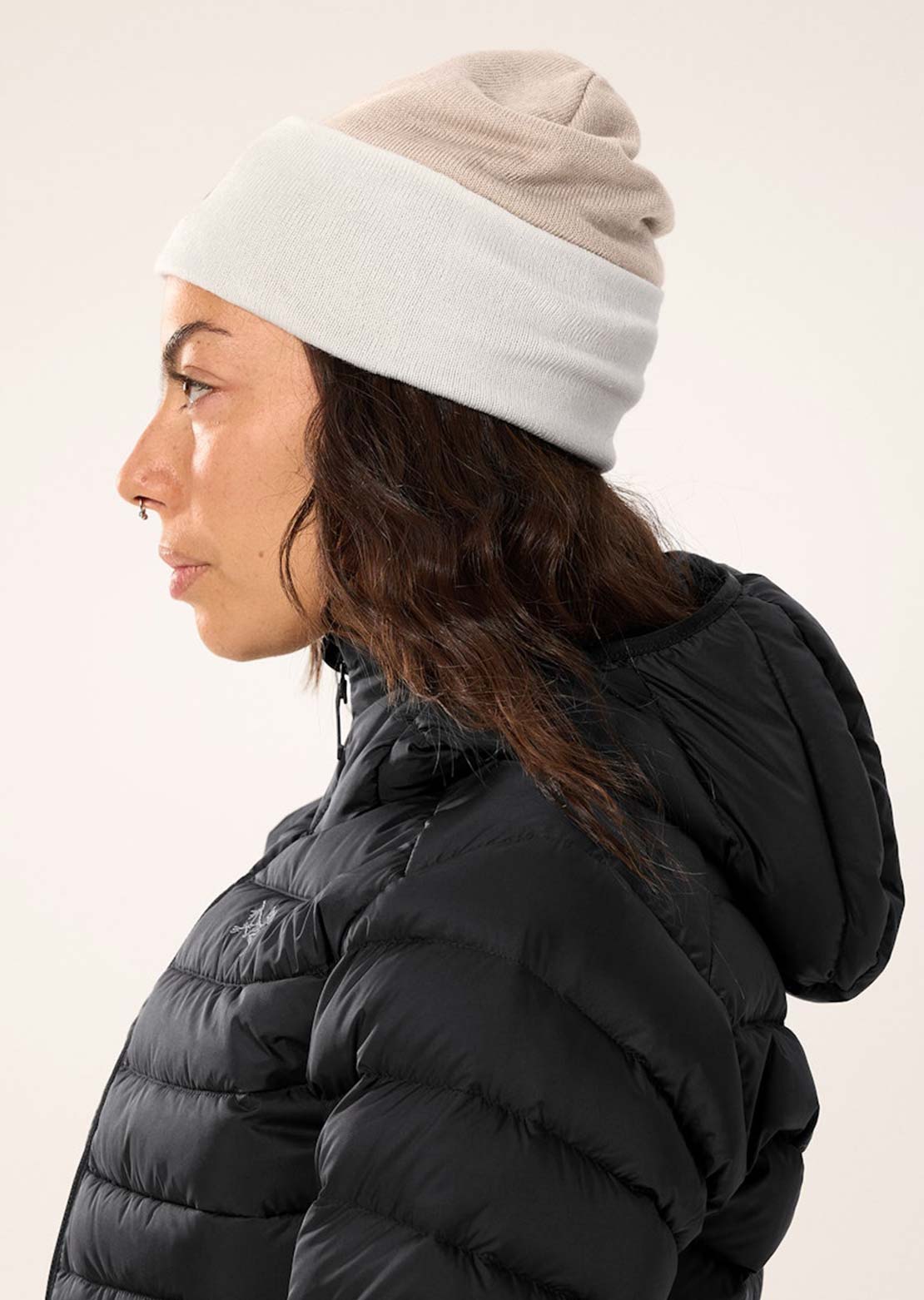 Arc'teryx Color Block Toque Beanie Rune/Arctic Silk
