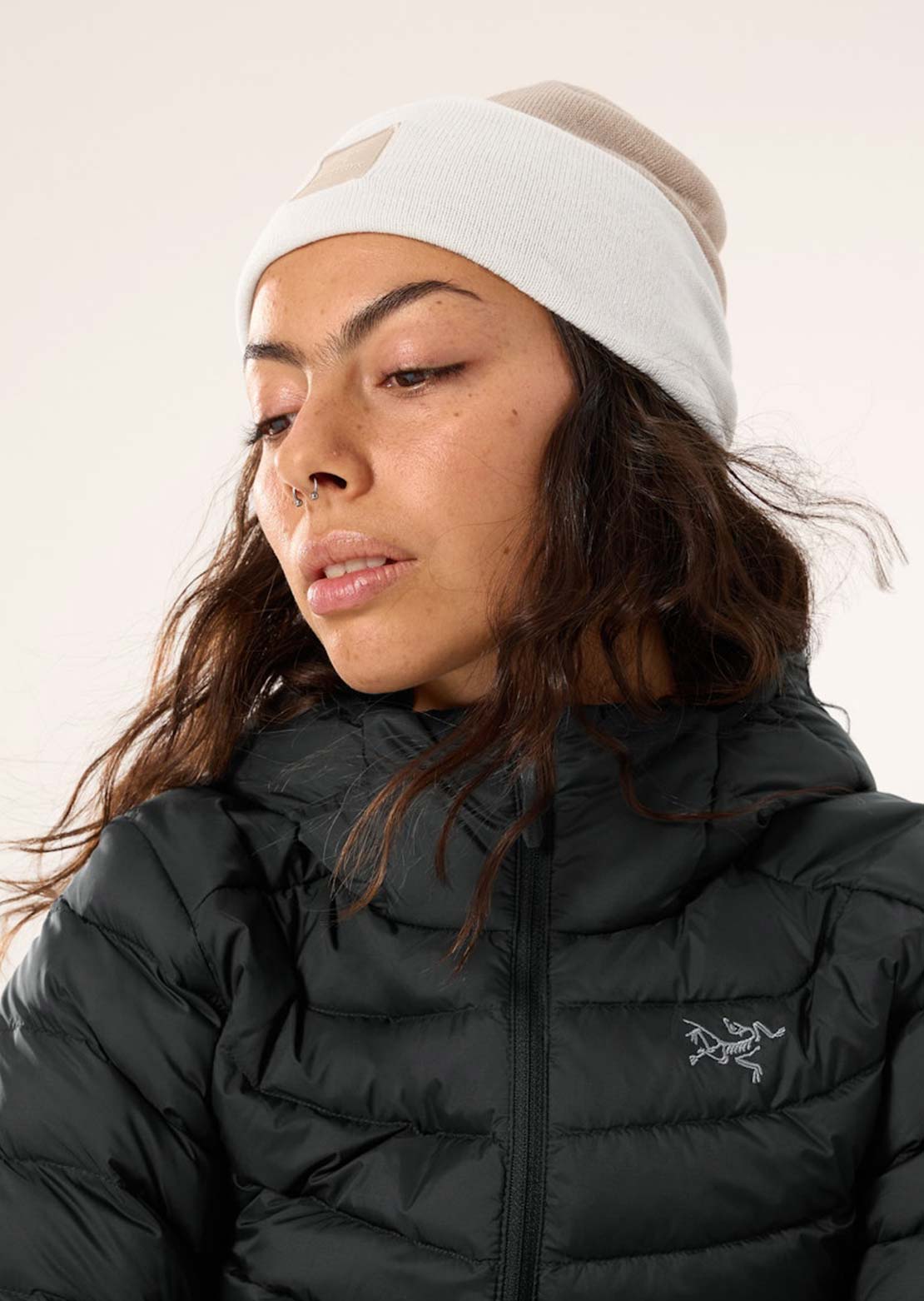 Arc'teryx Color Block Toque Beanie Rune/Arctic Silk