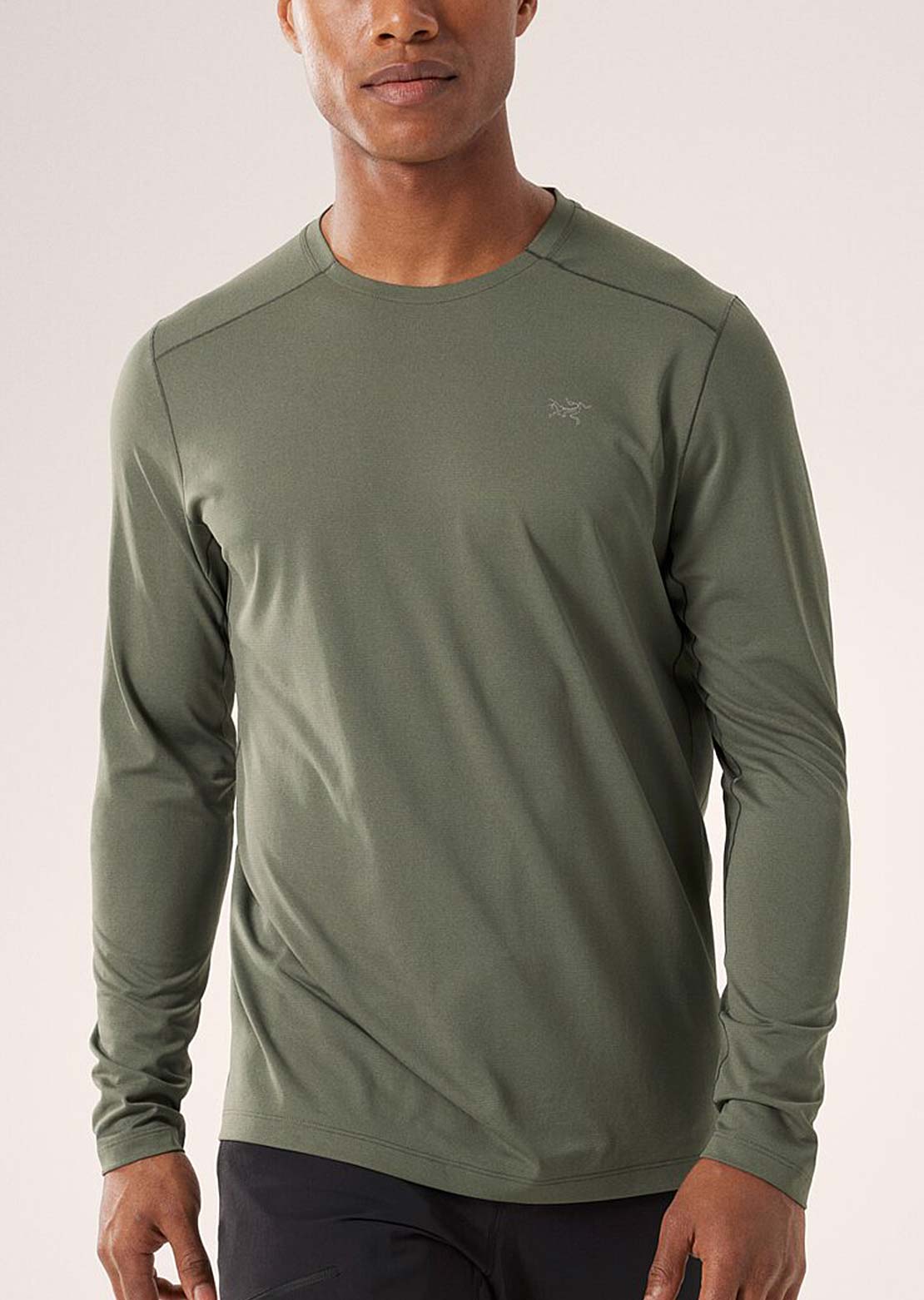 Arc&#39;teryx Men&#39;s Cormac Crew Long Sleeve Forage Heather II
