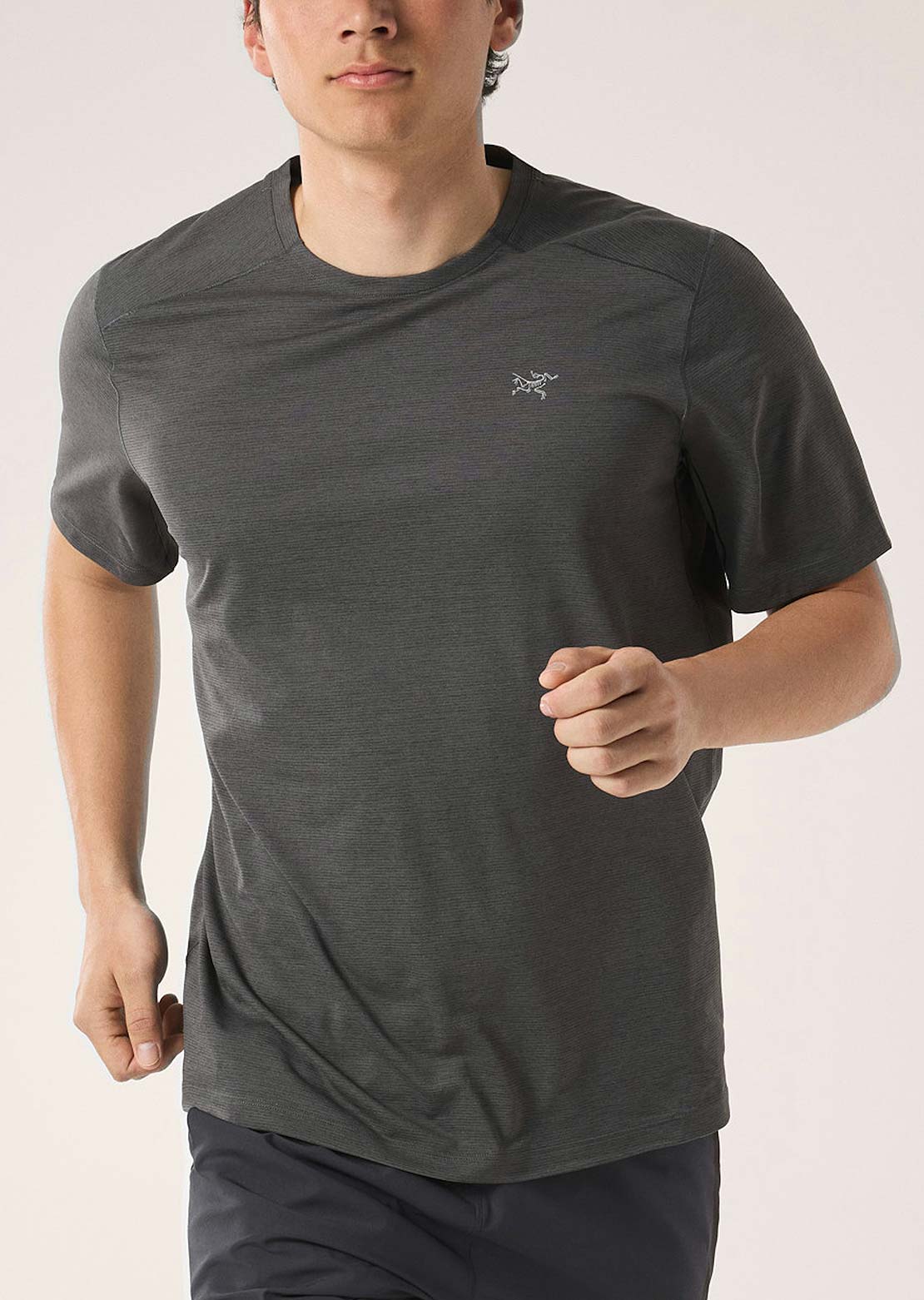 Arc'teryx Men's Cormac Crew T-shirt Black Heather