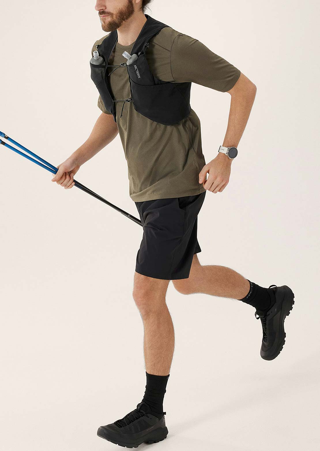 Arc'teryx Men's Cormac Crew T-shirt Tatsu Heather