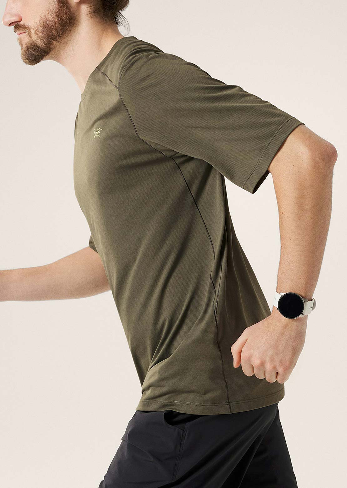 Arc'teryx Men's Cormac Crew T-shirt Tatsu Heather