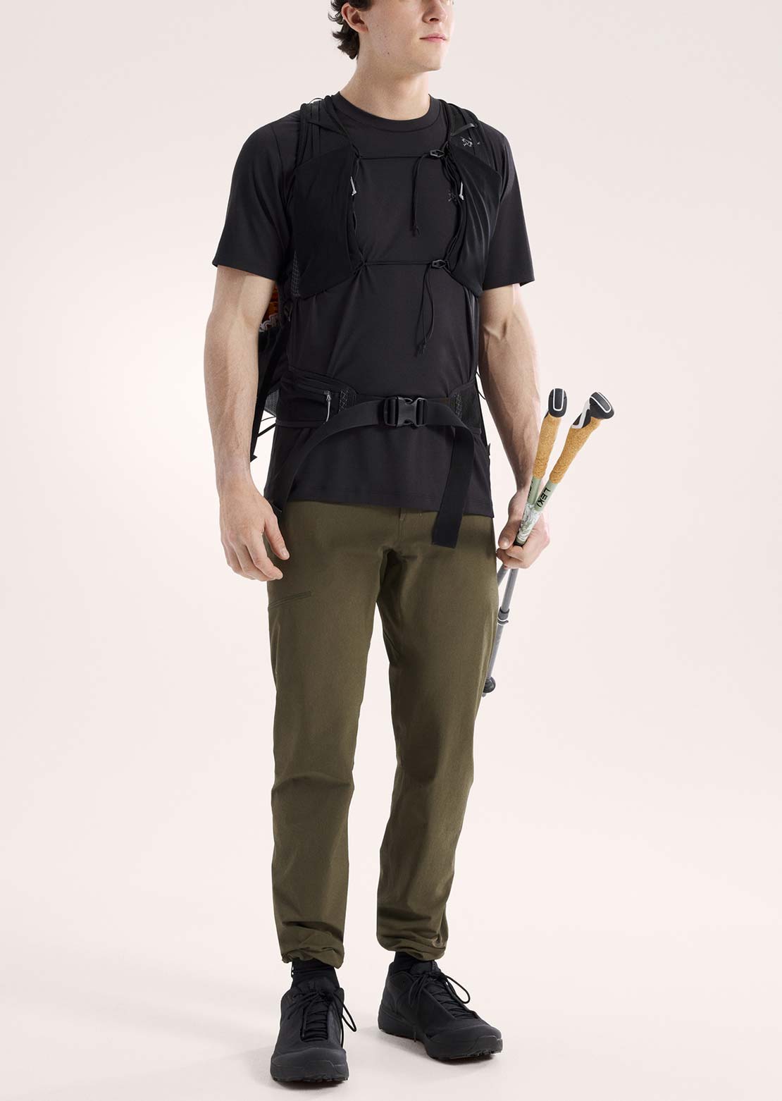 Arc'teryx Men's Cormac Crew T-Shirt Black