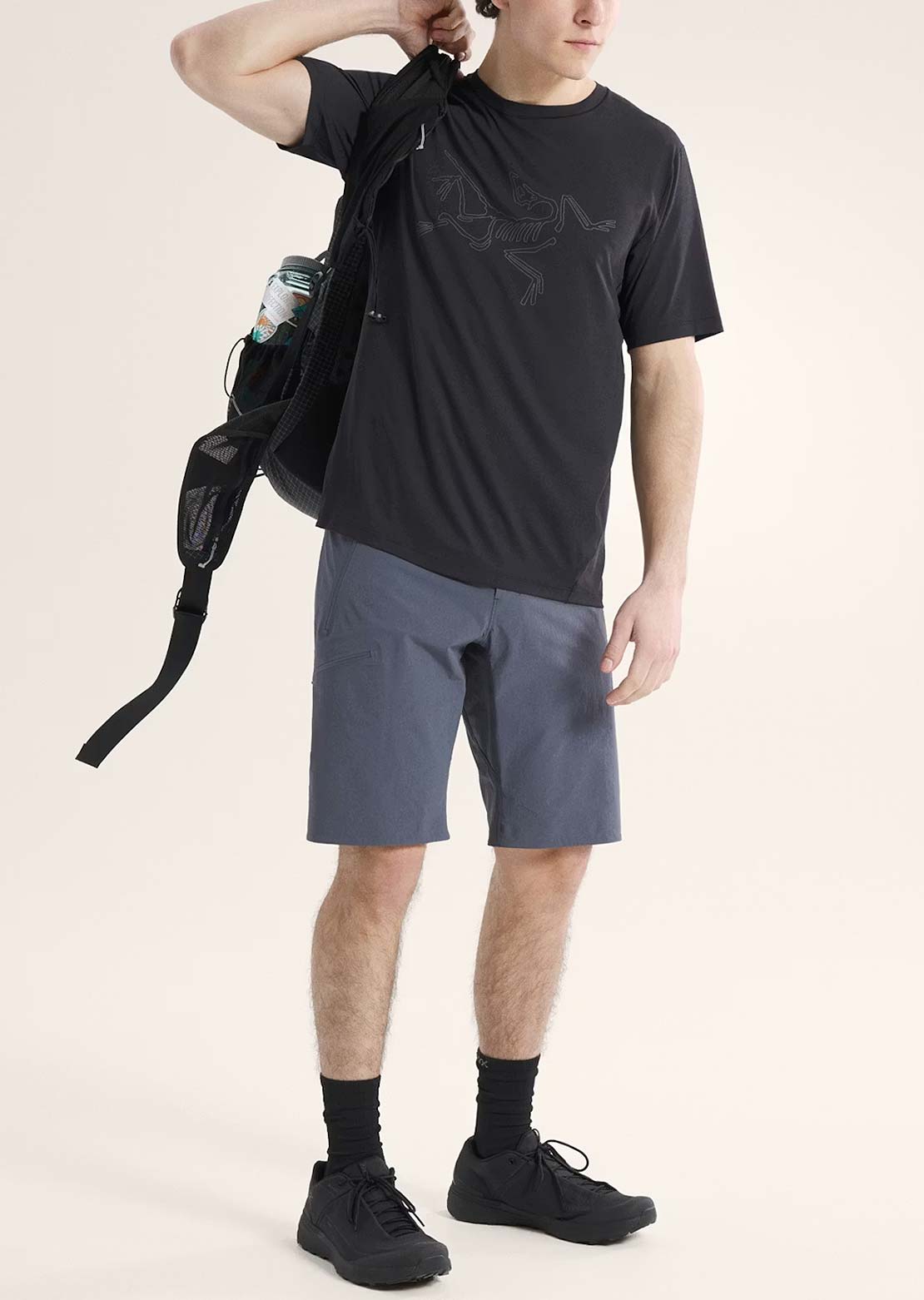 Arc'teryx Men's Cormac Logo T-Shirt Black