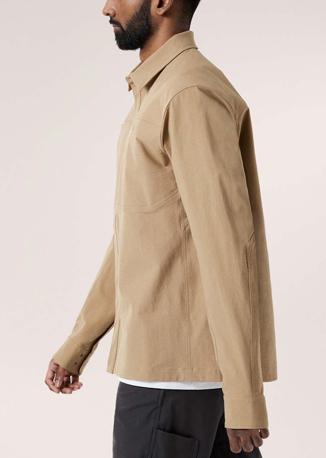 Arc'teryx Men's Cronin Cotton Button Up Shirt Canvas