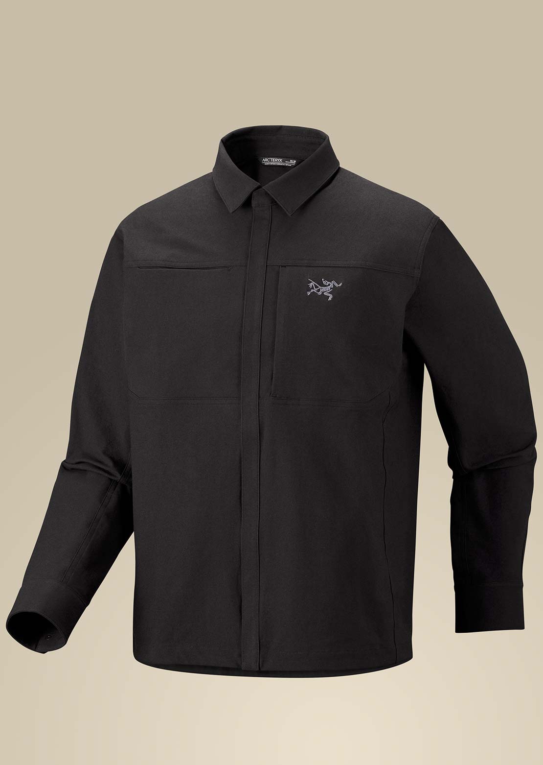 Arc'teryx Men's Cronin Cotton Button Up Shirt Black