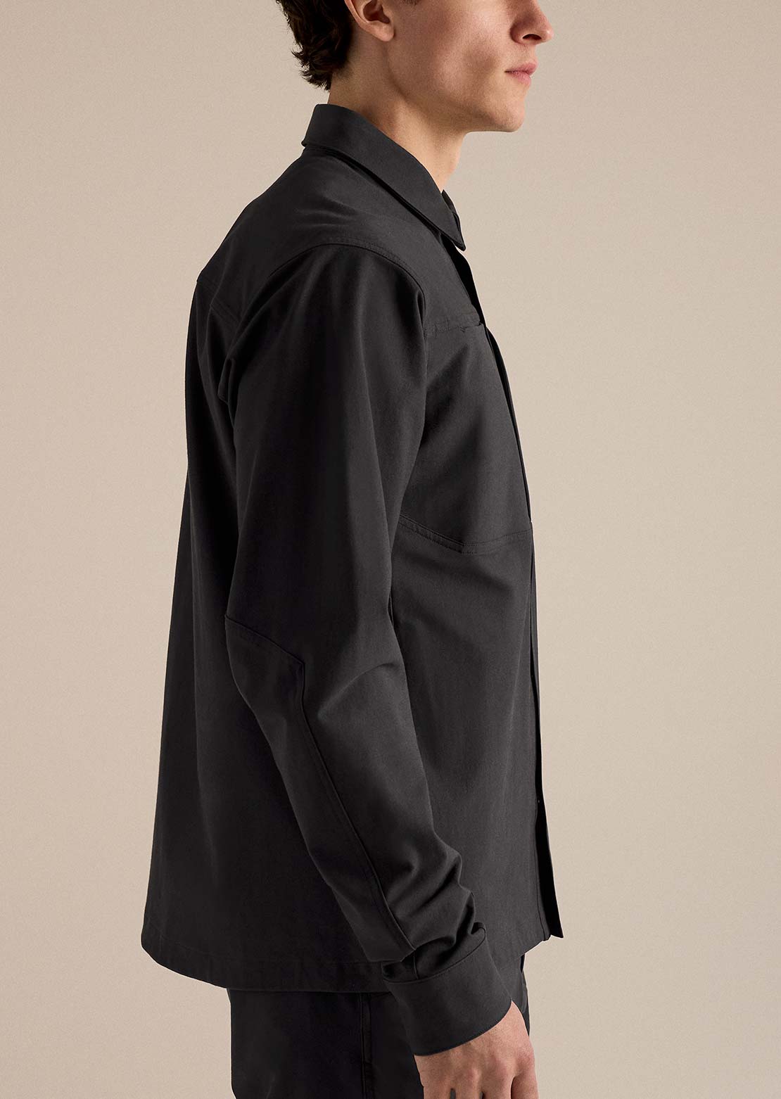 Arc'teryx Men's Cronin Cotton Button Up Shirt Black