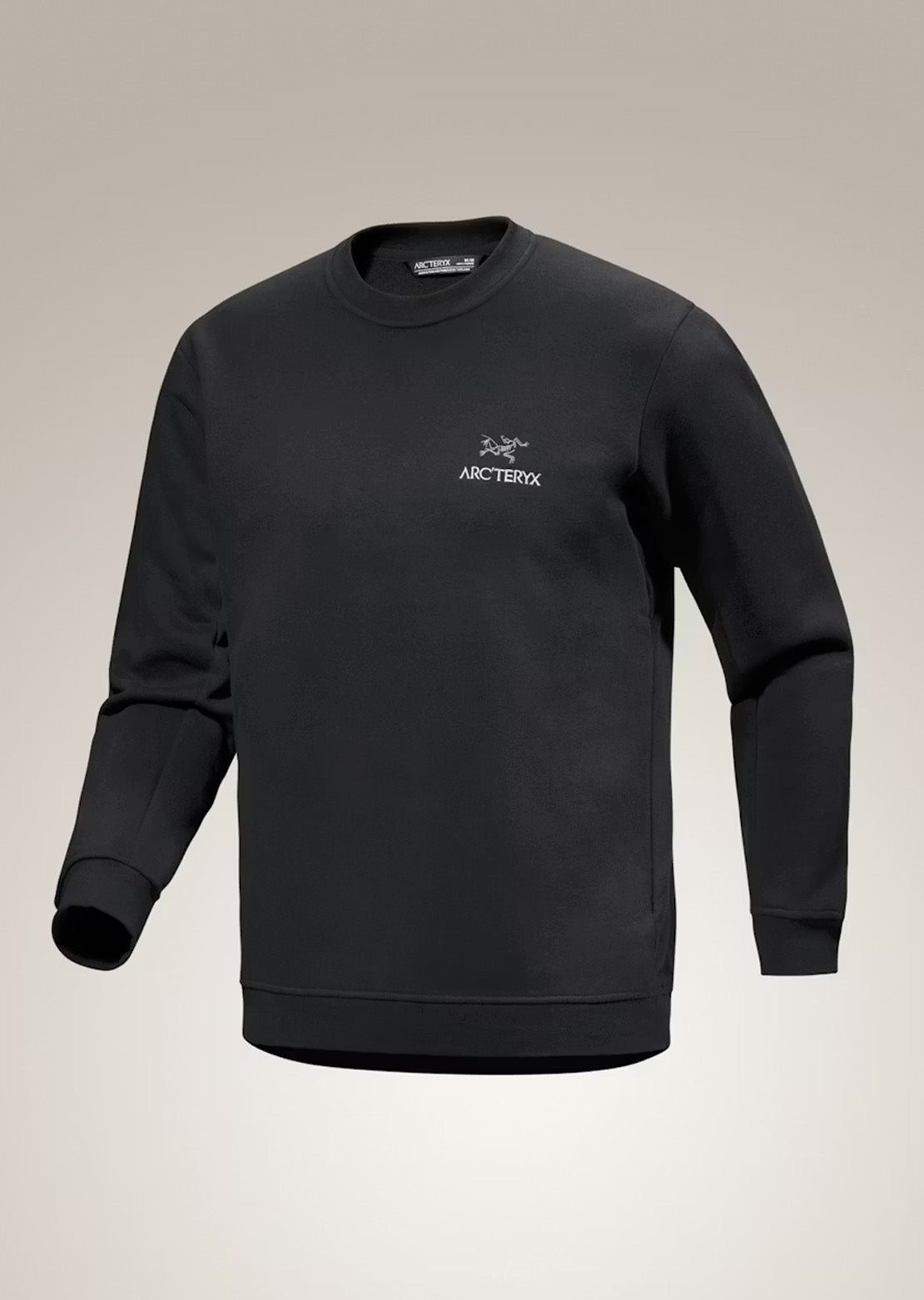 Arc'teryx Men's Emblem Fleece Crewneck Pullover Black