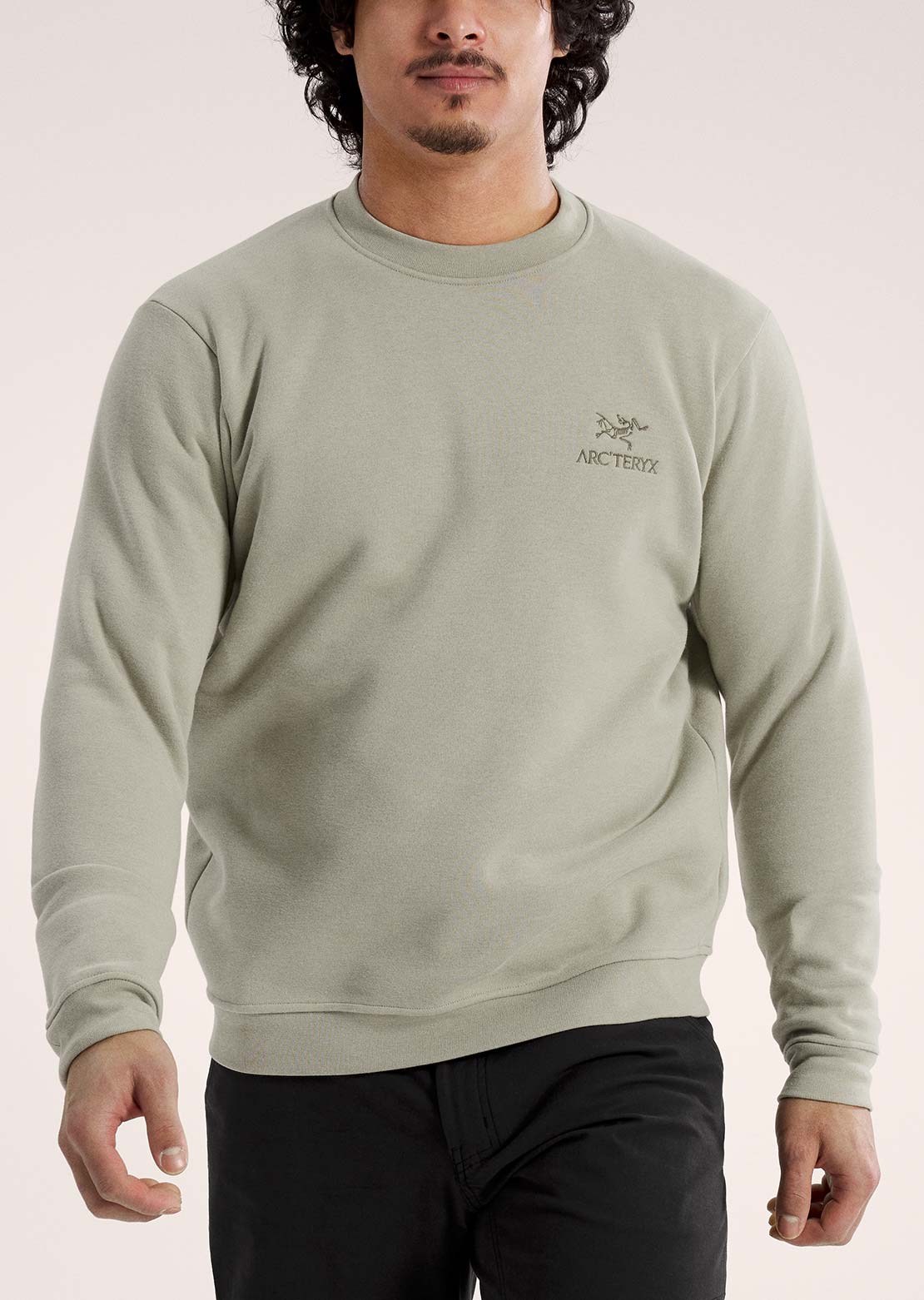 Arc'teryx Men's Emblem Fleece Crewneck Pullover Habitat