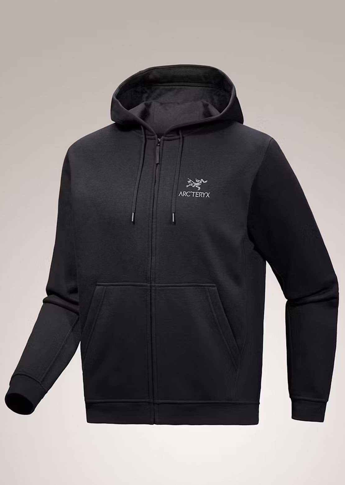 Arc'teryx Men's Emblem Fleece Full-Zip Hood Black