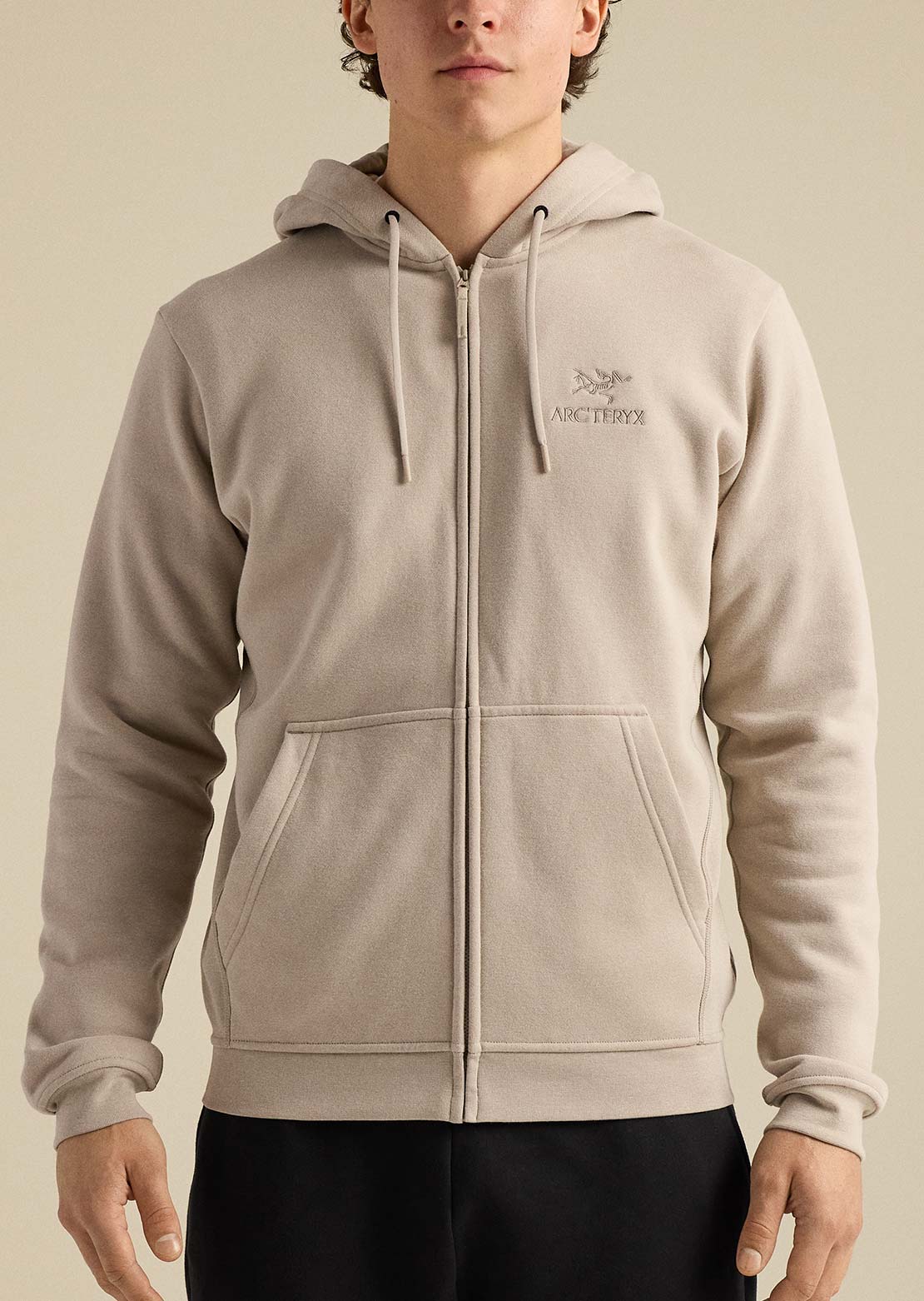 Arc'teryx Hommes Emblem Fleece Full-Zip Chandail à capuche