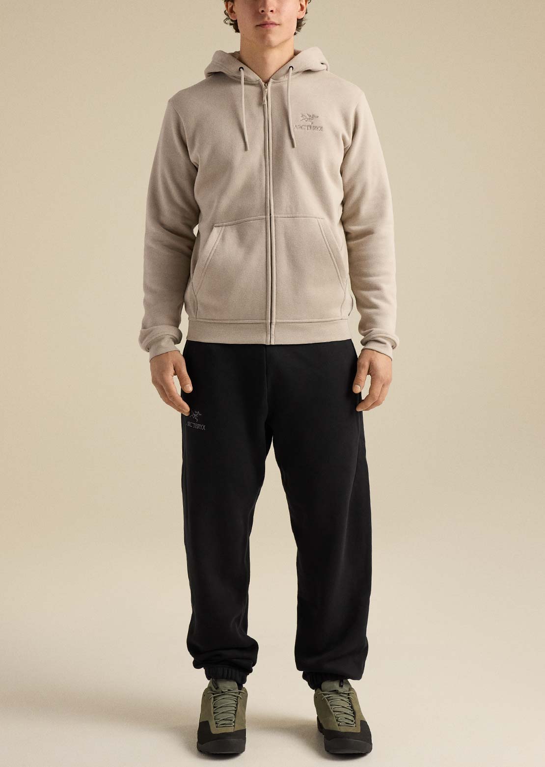 Arc'teryx Hommes Emblem Fleece Full-Zip Chandail à capuche