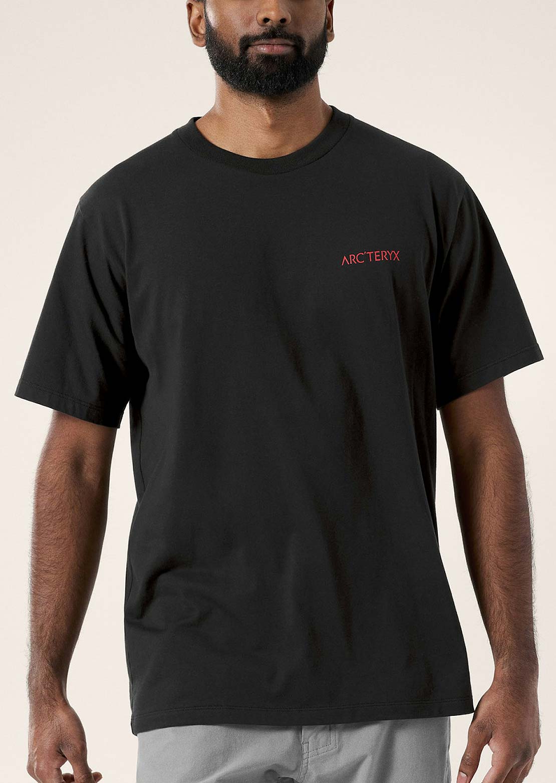 Arc'teryx Men's Kragg SL Cotton Blurred Bird T-Shirt Black Dynasty