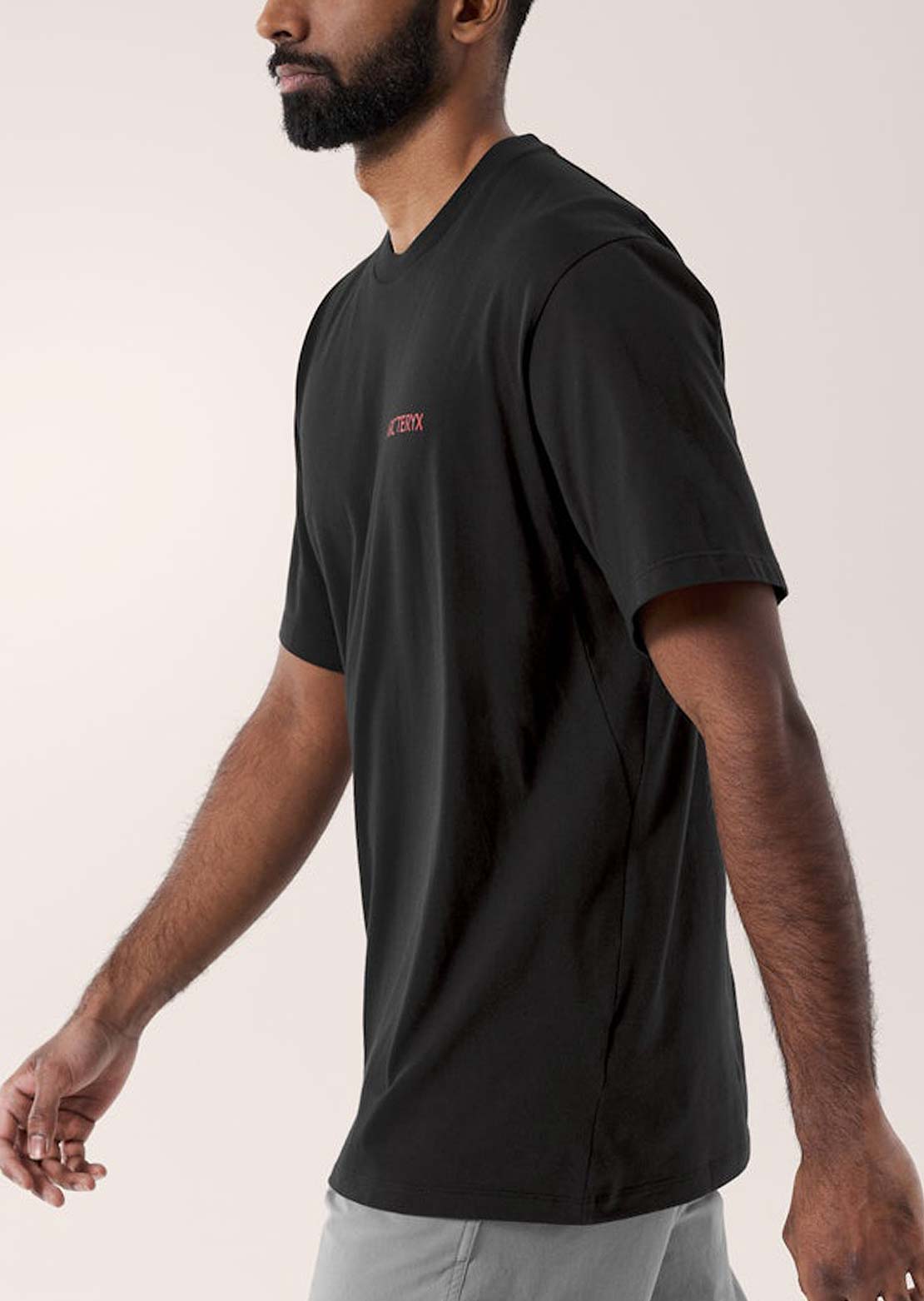 Arc'teryx Men's Kragg SL Cotton Blurred Bird T-Shirt Black Dynasty