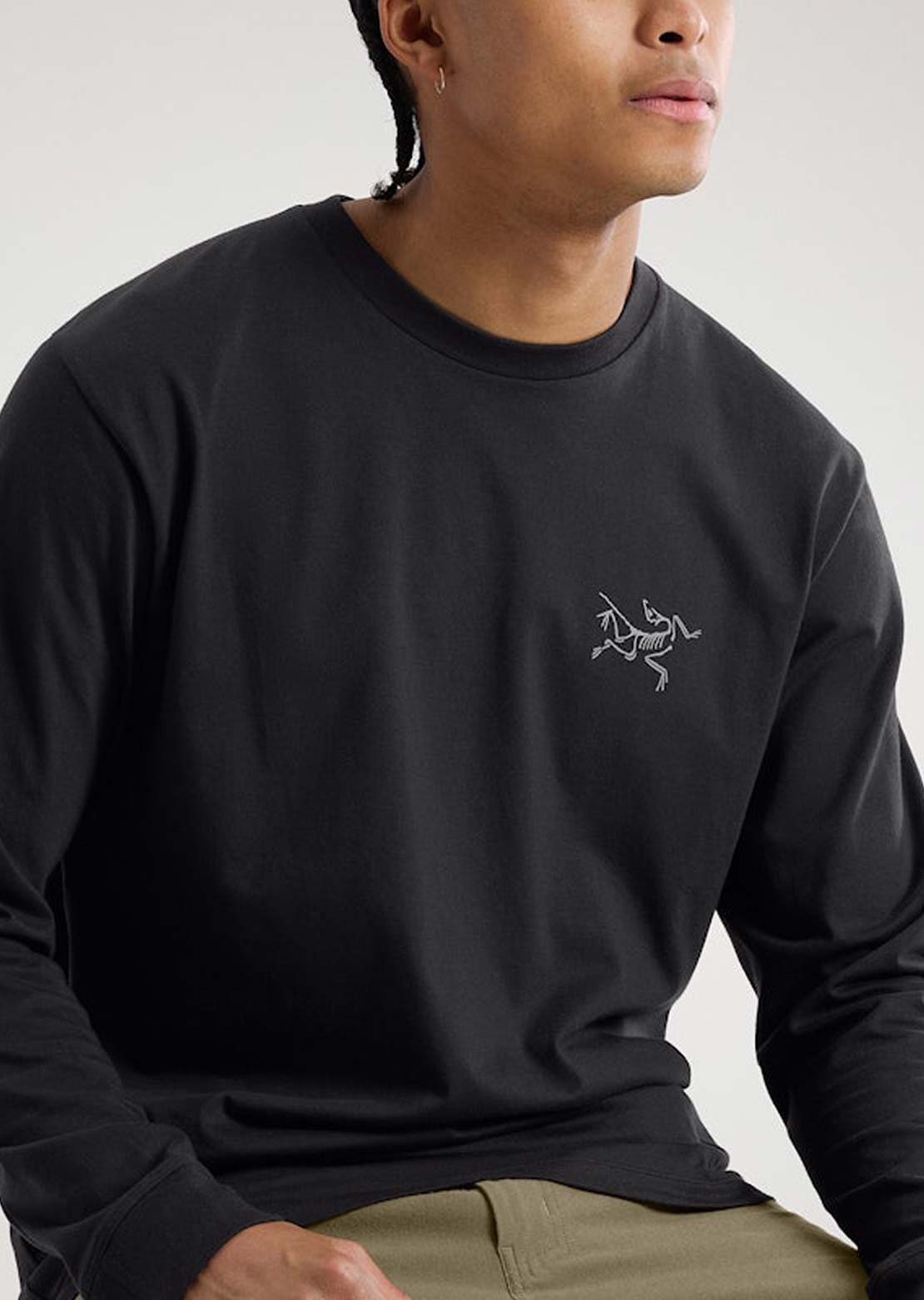 Arc'teryx Men's Kragg SL Cotton Long Sleeve Black
