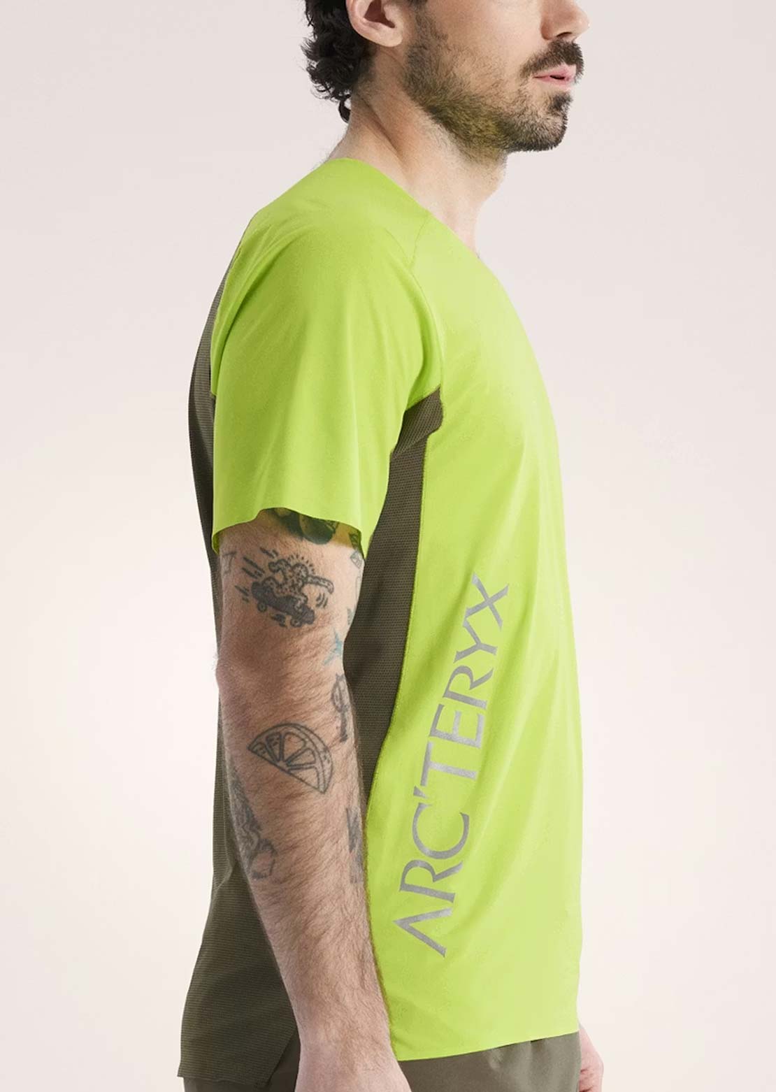 Arc'teryx Men's Norvan Downword Logo T-Shirt Mantis Tatsu