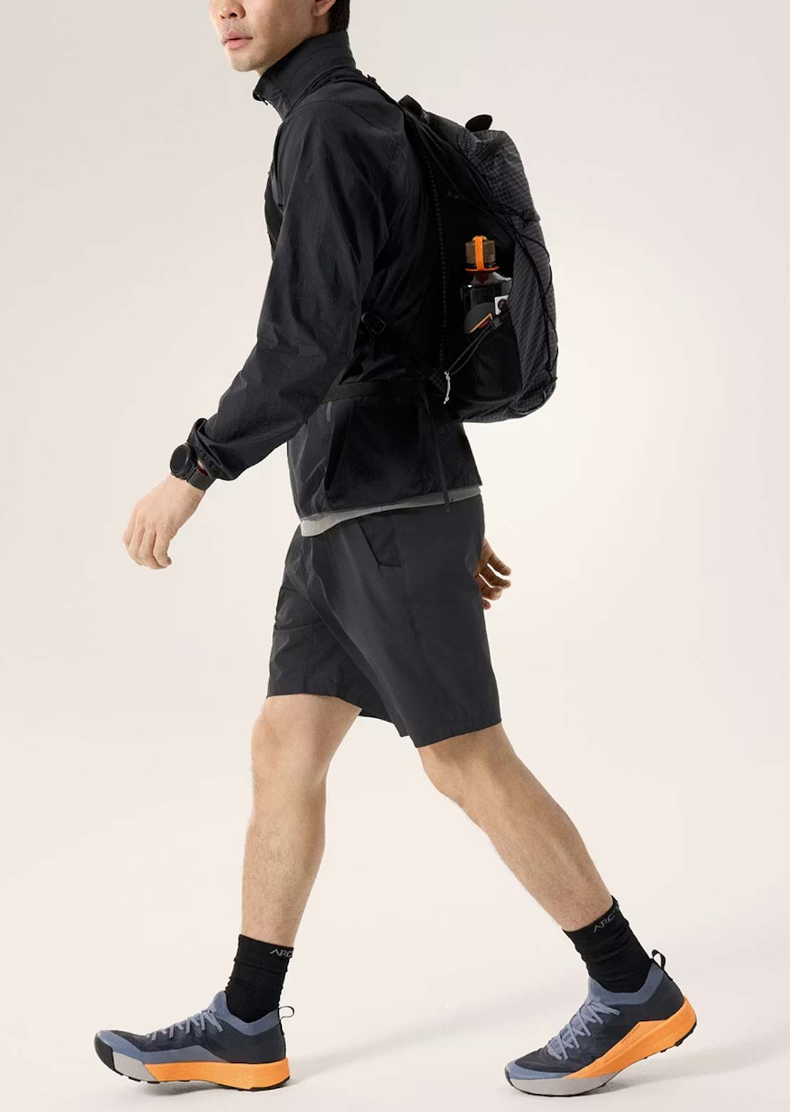 Arc'teryx Men's Ossa Stowhood Jacket Black