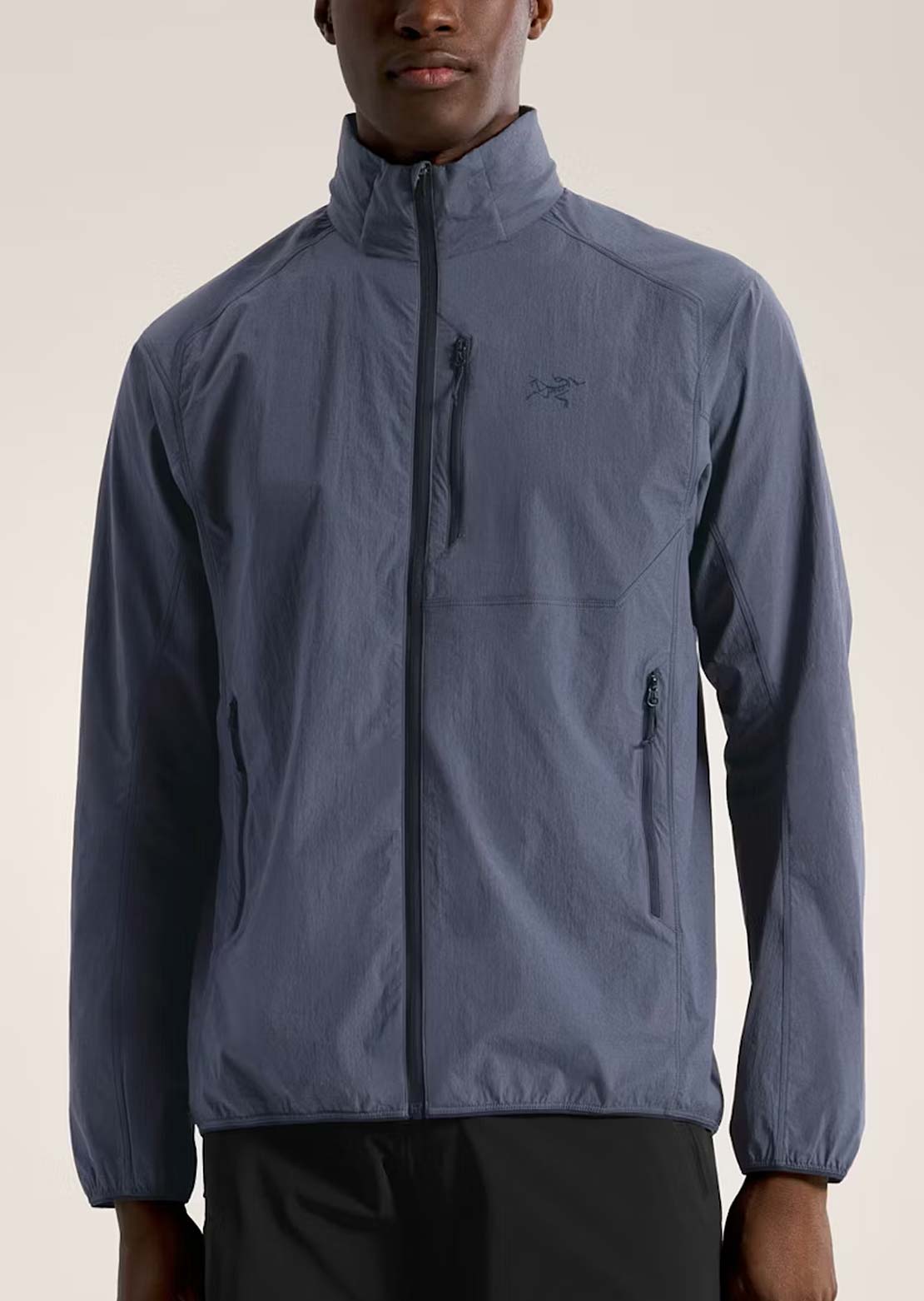 Arc'teryx Men's Ossa Stowhood Jacket Dark Stratus