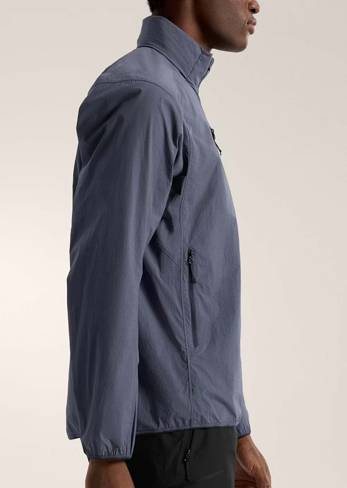 Arc'teryx Men's Ossa Stowhood Jacket Dark Stratus