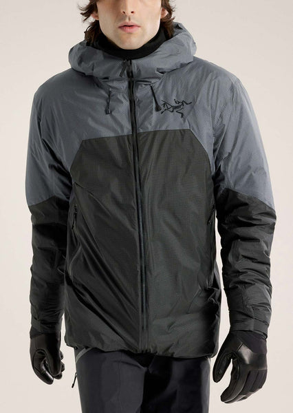 スキー ARC'TERYX Rush Jacket Men Black Size S Arc'teryx Men's Rush GORE-TEX Jacket - Black | Tiso