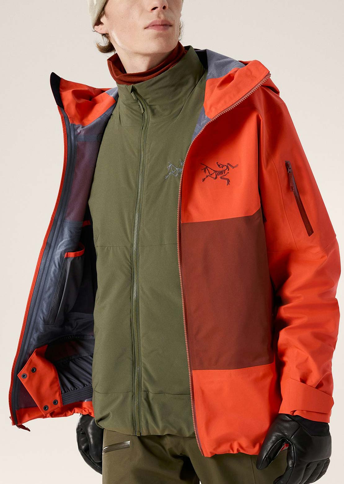 Arc'teryx Men's Sabre Jacket Solaris/Sequoia