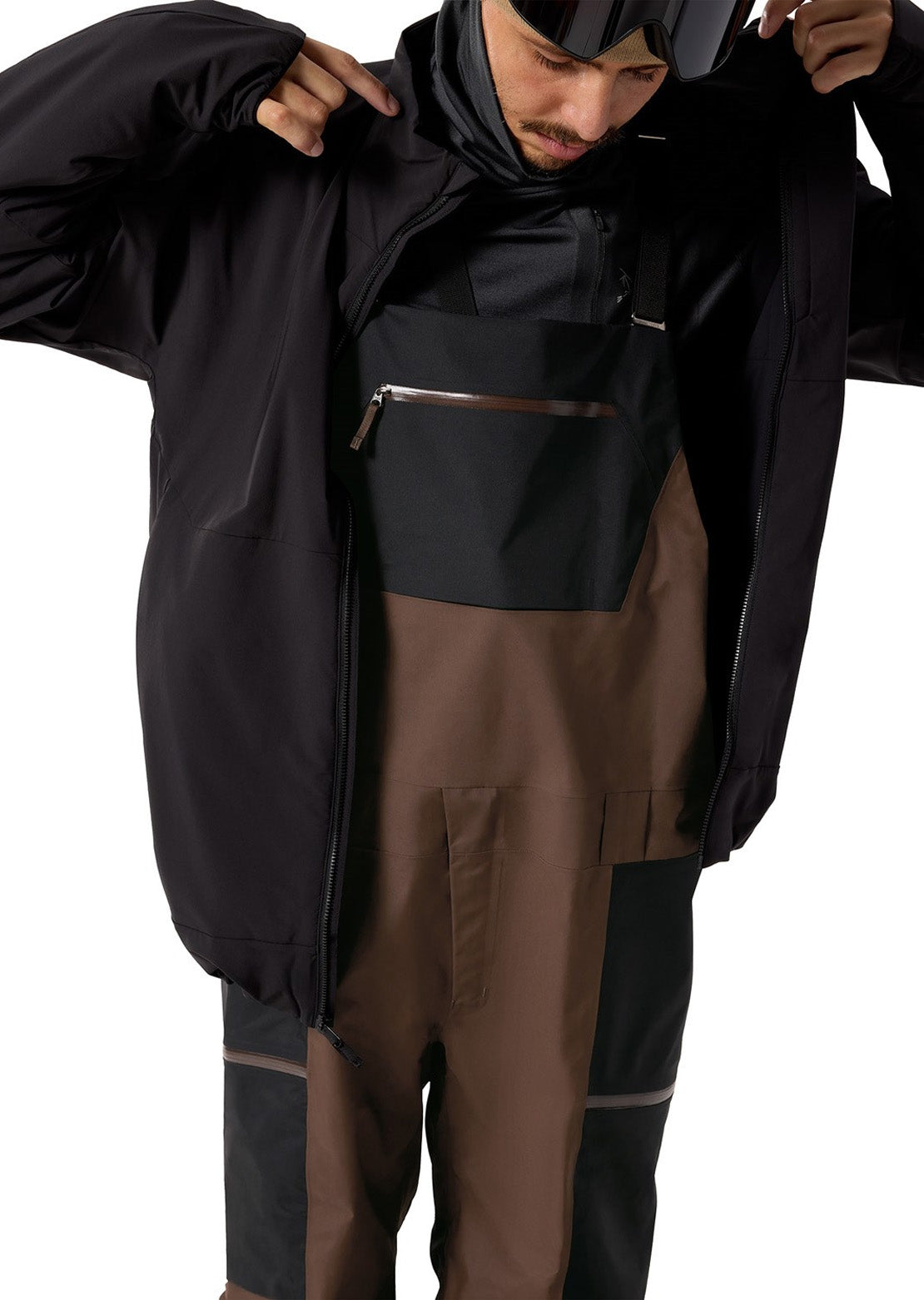 Arc'teryx Men's Sabre Regular Bib Pants Carob/Black/Dynasty